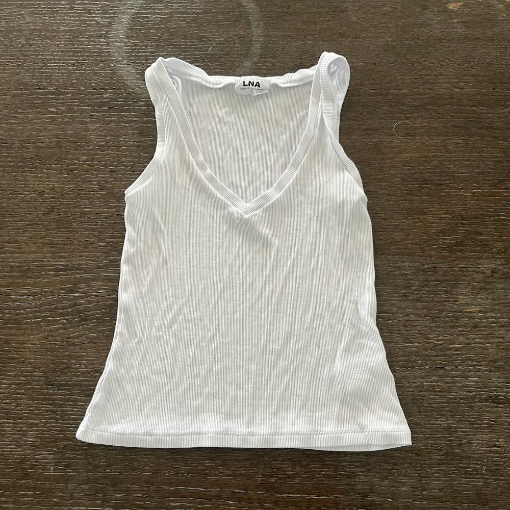 LNA plain white T-shirt Size: Xs